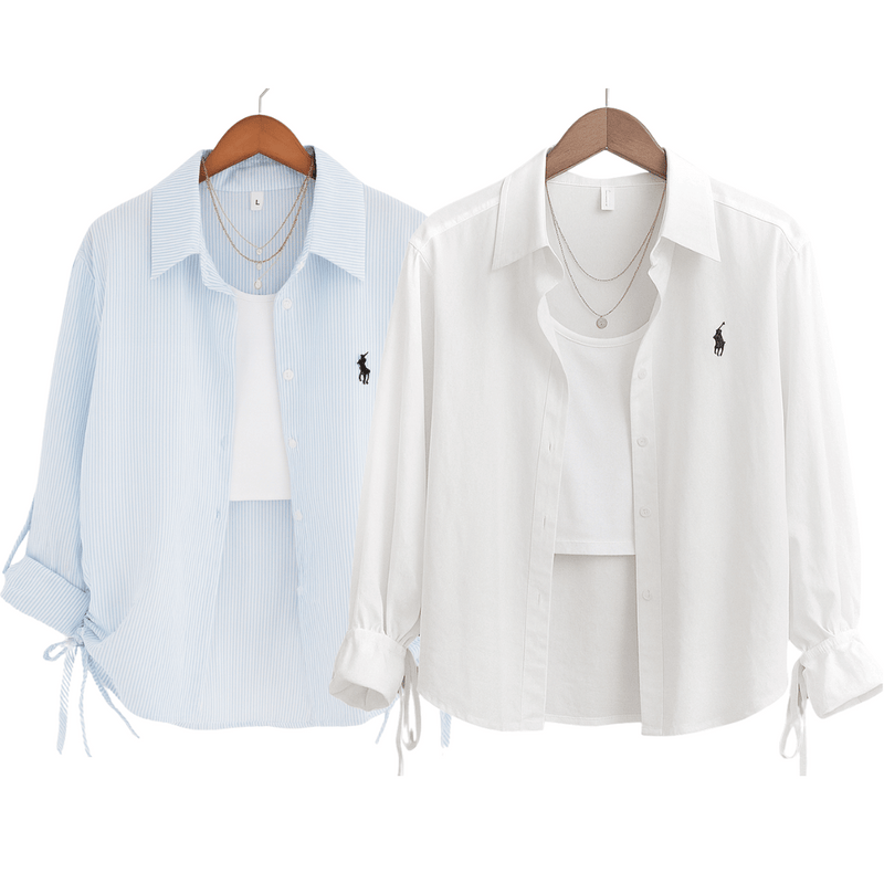Camisa Feminina R. Lauren Oxford |Oferta 2 por 1|: